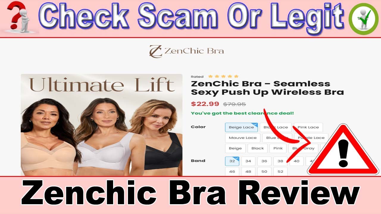 Обзор бюстгальтера ZenChic 😱 Бесшовное чудо с эффектом пуш-ап или онлайн-мошенничество?