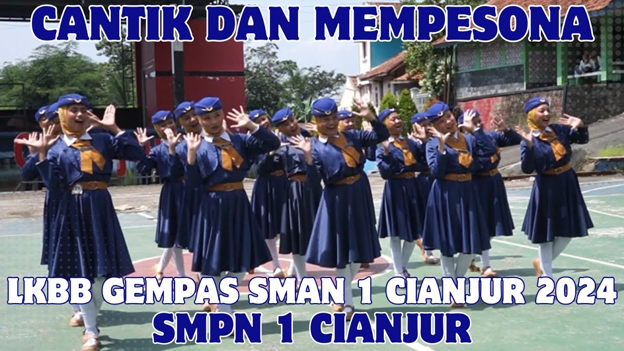 PENAMPILAN PASUKAN .. !!! SMPN 1 CIANJUR A DI LKBB GEMPAS SMAN 1 CIANJUR