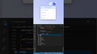 CSS Notification UI Animation  #coding #cssanimation #htmlcss #shorts  #javascript