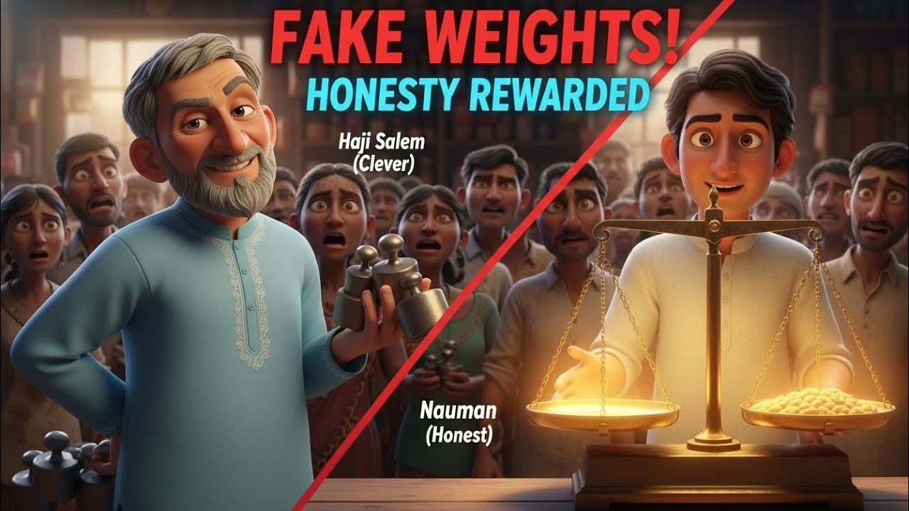 Chalak Dukandar Ka Anjaam | Greedy Shopkeeper Story | Emotional Urdu Kahani 