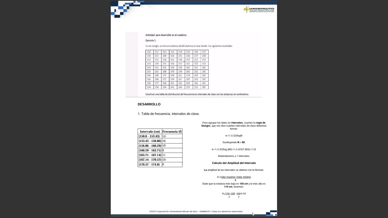 ACTIDAD EXPERENCIAL - ESTADISTICA