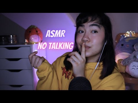 ASMR NO TALKING | Gatilhos Rápidos para FOCO, ESTUDO e TRABALHO (sons de mão, tapping, escova etc)