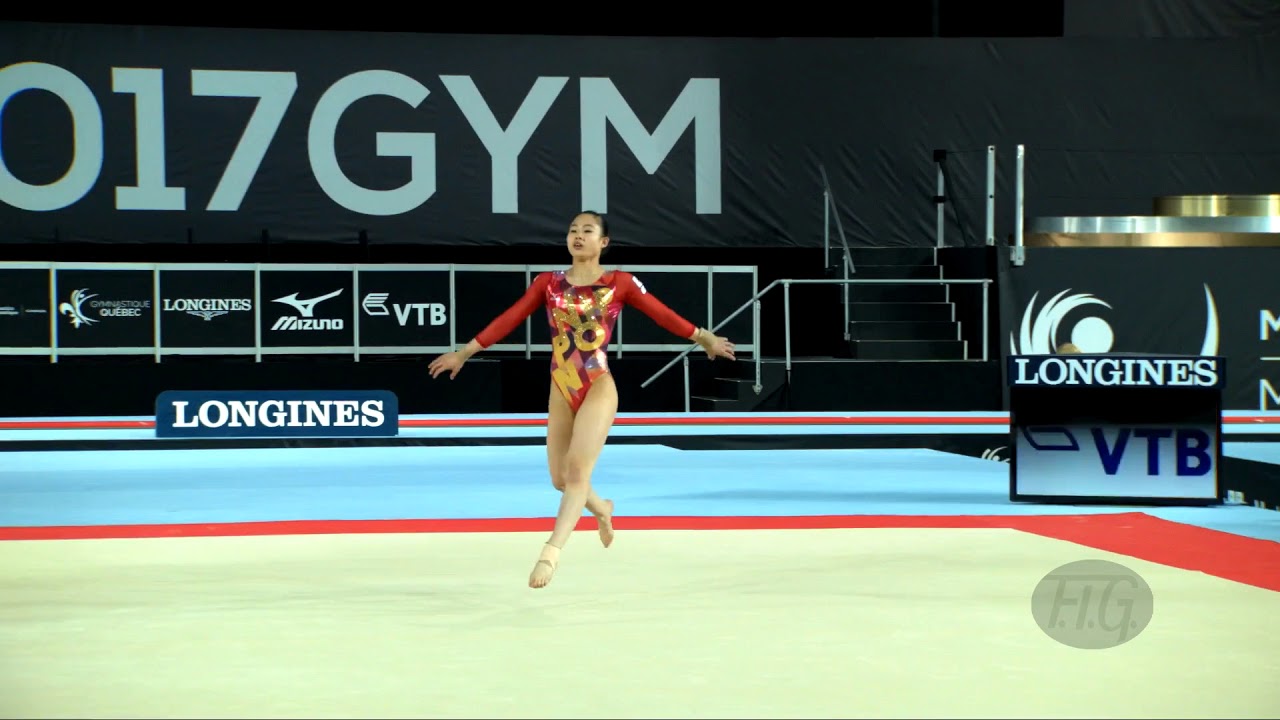 MIYAKAWA Sae (JPN) - 2017 Artistic Worlds, Montréal (CAN) - Qualifications Floor Exercise