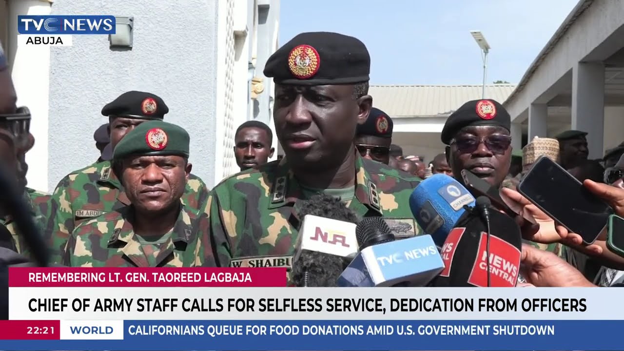 Chief Of Army Staff Calls For Selfless Service, Dedication From Officers