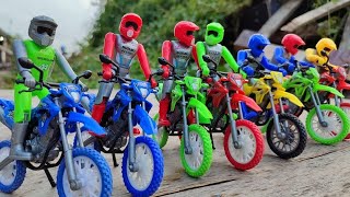 Motocross Super Track Practice, Team CRF250 vs Team YZ250 International Edition