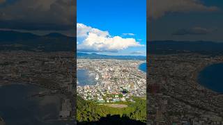 Most Beautiful View in Japan 🏙️🌊🗻(Hakodate, Hokkaido) #hakodate #japan #hokkaido