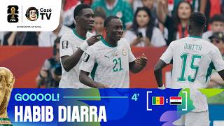 GOL DE SENEGAL! SECK CABECEIA E ABRE O PLACAR CONTRA O IRAQUE NA COPA DO MUNDO