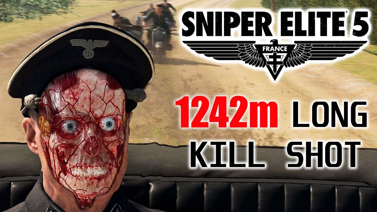 1242m MÖLLER LONGEST KILL SHOT – SNIPER ELITE 5 Gameplay – Mission 9 / Loose Ends