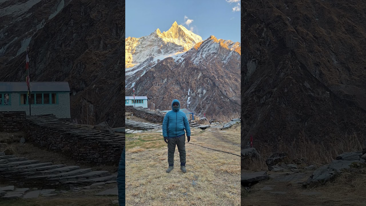 When Annapurna Wakes in Gold | Sunrise to Sunset 🏔️✨
