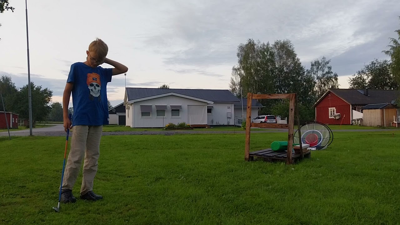 flopshot practice🎯⛳️