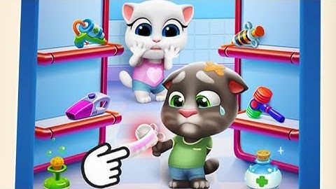 My Talking Tom Friends Gameplay Walkthrough 109 (Android/iOS) | New experiment on TOM?? 🥺