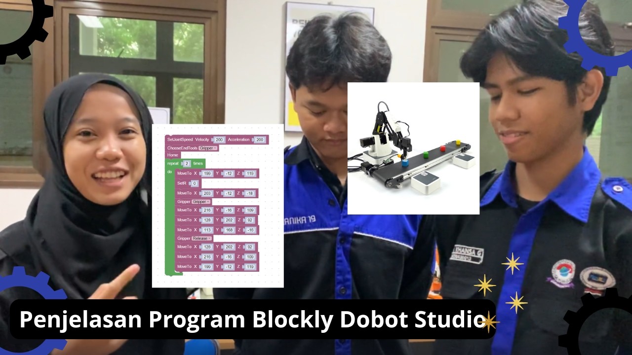 Pengenalan Program Blockly #DobotStudio - YouTube