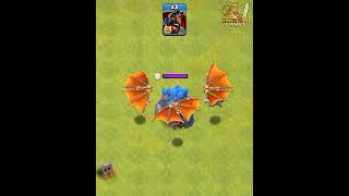 Golem Vs Hog Glider...#Shorts#Shortsvideo#Clashofclans