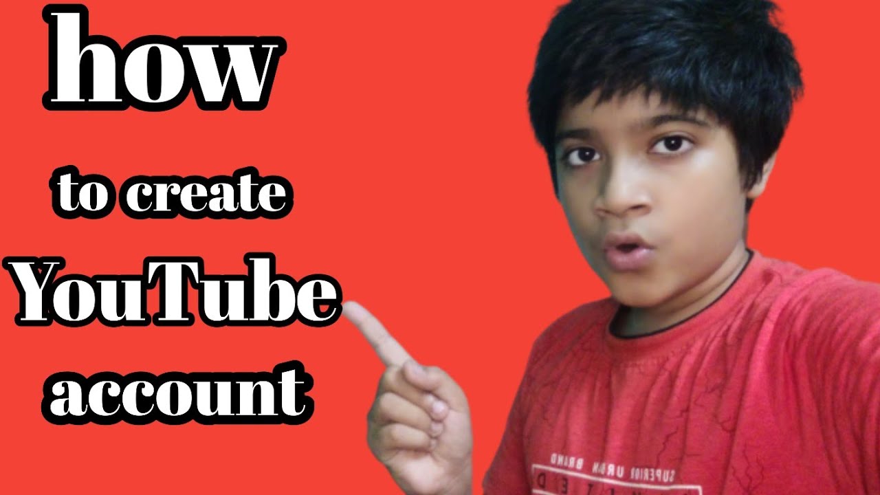 How to create account for myself
