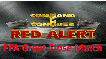 Command and Conquer Red Alert FFA (Great Match Top 200 Player)