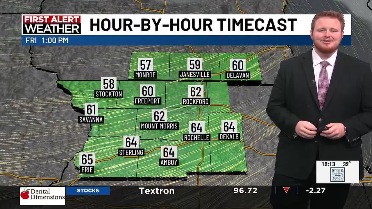 Bright and brisk Wednesday with warmer weather to end the week - YouTube