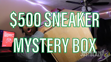 $500 Sneaker Mystery Box Unboxing
