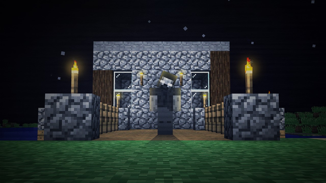 Disturbing Footage On A Minecraft Alpha Channel