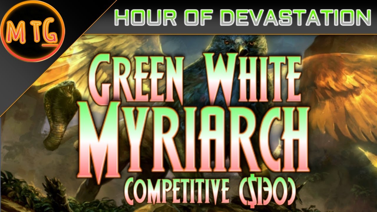 Green White Myriarch's Army in HOU Standard! Competitive Deck Tech ($130)!