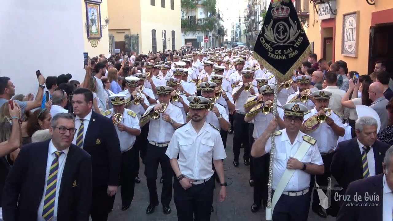 [4K] Tres Caídas de Triana - Cristo del Amor - Procesión Madre de Dios del Rosario 2023