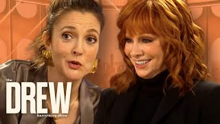 Reba McEntire & Drew Barrymore Connect Over Not Having an 