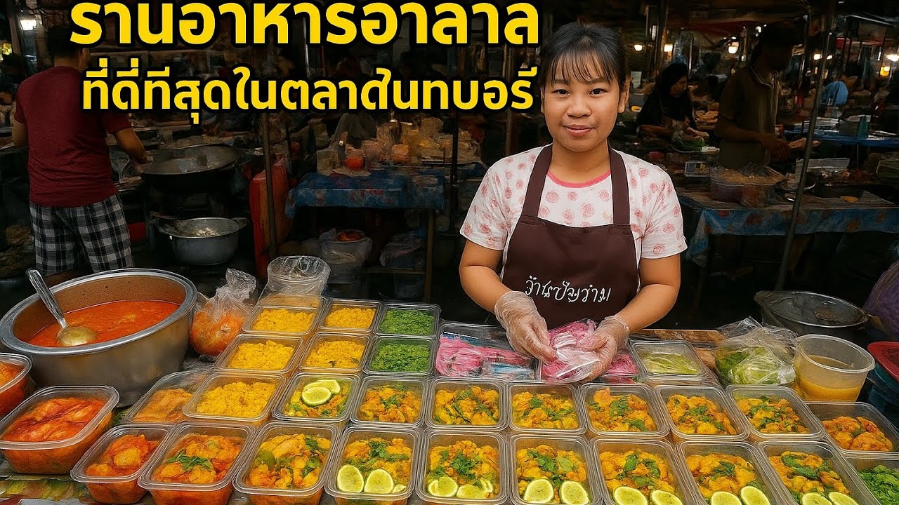 👉 “🇹🇭 Halal & Thai Food Paradise at Minburi Night Market Bangkok. 
