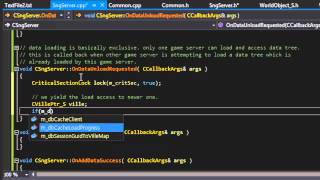(Old version) Social game programming footage 7.3 Loading and storing via DB cache system (unload)