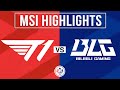 T1 vs blg highlights all games  msi 2024 upper bracket r2  t1 vs bilibili gaming