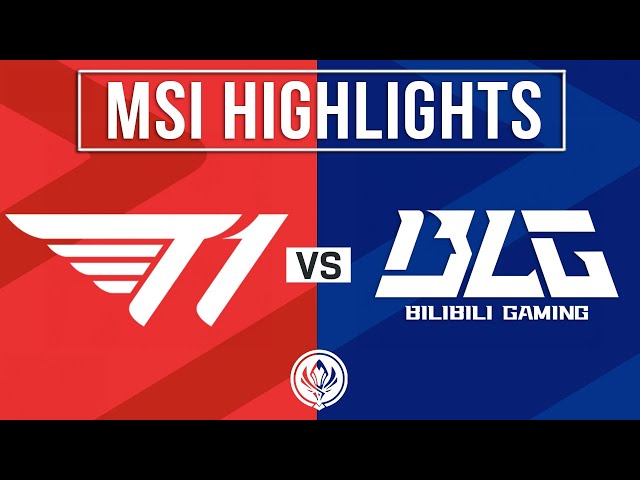 T1 vs BLG Highlights ALL GAMES | MSI 2024 Upper Bracket R2 | T1 vs Bilibili Gaming class=