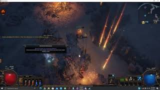 Path of Exile - Fire Fury sneaks up on me at Coast