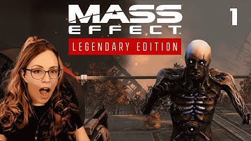 Mass Effect 1 ◈ First Mission ◈ Legendary Edition | First Time  Playthrough |  Pt 1 |  Vanguard