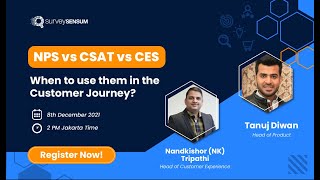 NPS vs CSAT vs CES: When to use them in the Customer Journey?