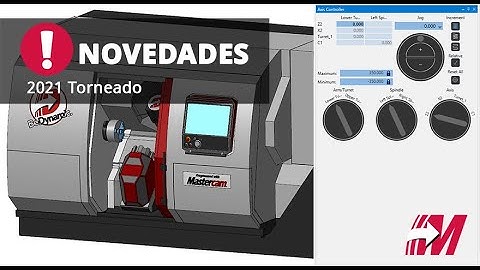 Novedades en Mastercam 2021 - Simulación de Mill-Turn con Mastercam Simulator