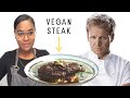 Chef Gordon Ramsay Viral Vegan Steak? | 🍆👈🏾 Korenn Rachelle | #GordonRamsay #Cooking