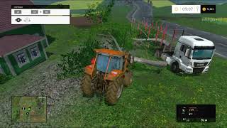 Farming Simulator 15 Xbox360 Gameplay # Bjornholm Part 18