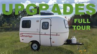 Mini Camper Upgrades - Scamp 13 Travel Trailer
