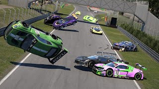 Assetto Corsa Competizione: Multiplayer Crashes Compilation 18