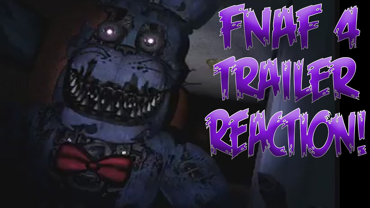 Five Nights At Freddy's 4 Trailer (FNAF 4 Official Trailer) 