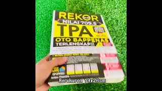 Buku The Best Rekor TPA Oto Tes Bappenas Terlengkap Plus Simulasi TOEFL New Update