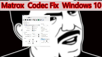 matrox codec windows 10 install fix  - matrox codec dxtory !!!  - matrox missing windows 10