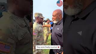 They were finally reunited.#military #viral #feelings #love #soldier