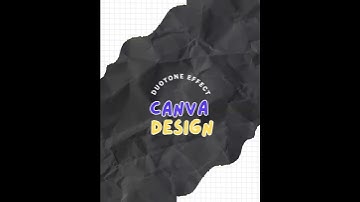 Mind Blowing CANVA DUOTONE EFFECT #canvadesigns #canva #canvatutorial