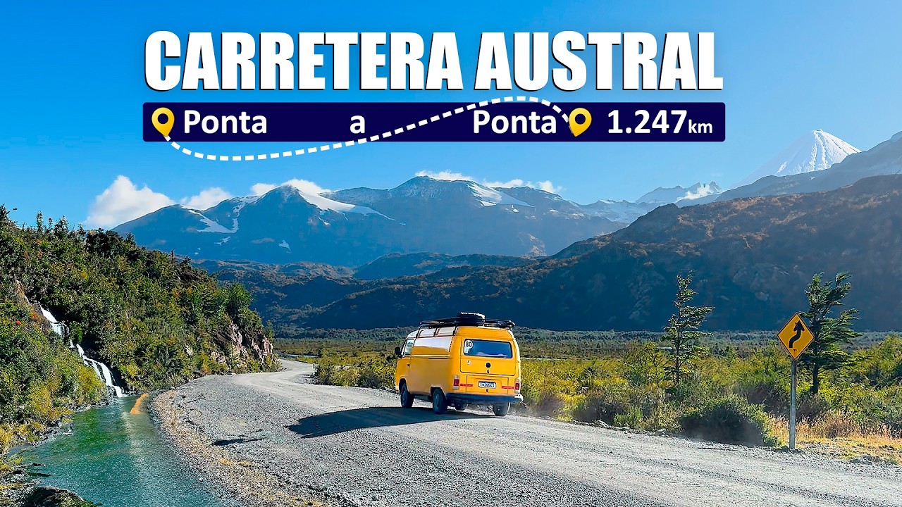 A ESTRADA MAIS PERIGOSA E LINDA DA PATAGÔNIA CARRETERA AUSTRAL - Documentário