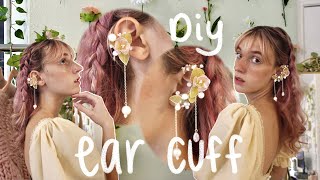 DIY Fairy Ear Cuff🧚✨ | No Piercings Needed! | Bead And Wire Jewelry Making