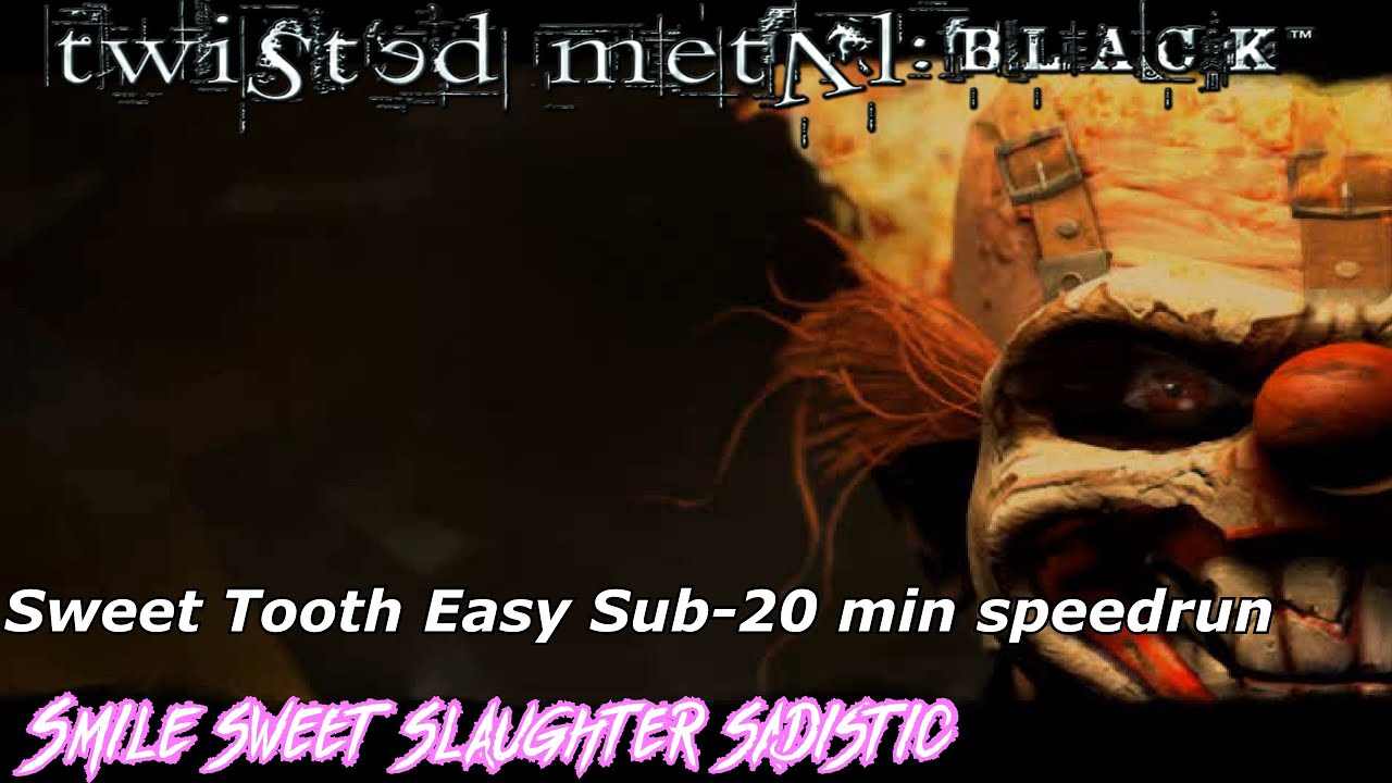 (PS2EMU) Twisted Metal: Black speedrun (Sweet Tooth | Easy | Sub-20 min)
