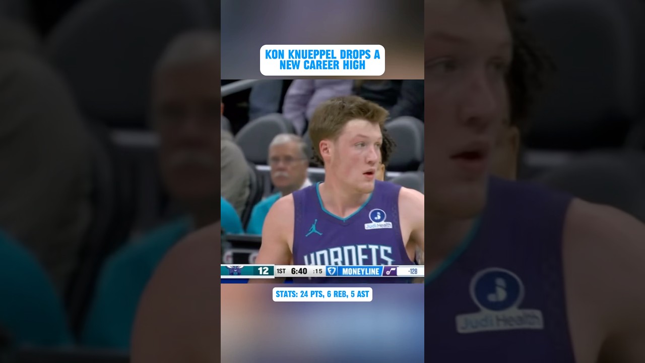 Kon went crazy vs the Jazz