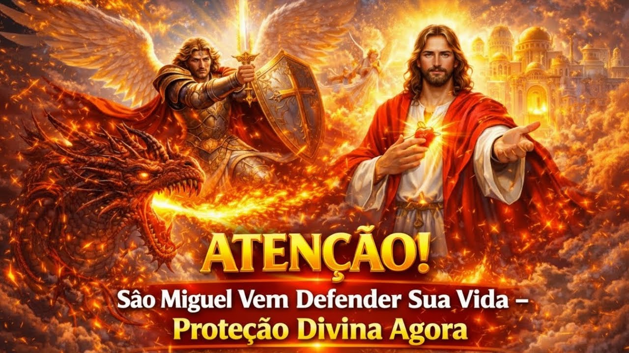 “⚡ Proteja sua vida AGORA com a poderosa oração do Arcanjo São Miguel!