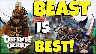 *NEW* This INSANE Beast Faction Deck Is The BEST!  Defense Derby