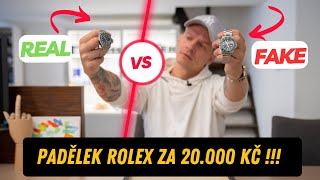 Otevřeli jsme padělek Rolex za 20,000 Kč a porovnali s originálem! @prazskehodinarstvi
