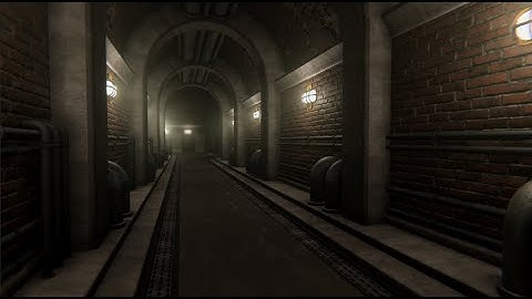 Unity Asset Store - Modular Sewer Tunnels Demo (HDRP)